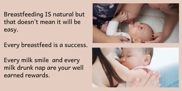 Breastfeeding is natural but that doesn't mean it will be easy
